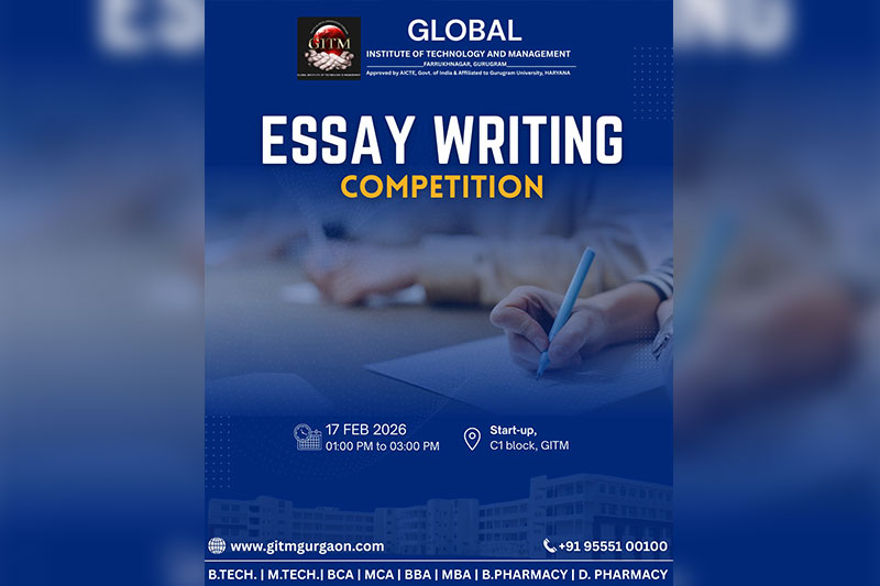 Global Institute of Technology and Management Hosts Essay Writing Competition at GITM Campus